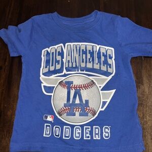 Genuine Merchandise Blue Los Angeles Dodgers Kids Tee